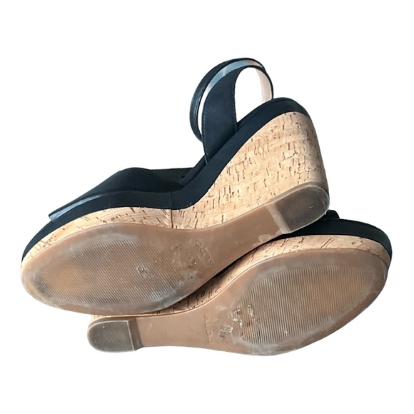 Aldo Verly Platform Wedge Women’s Sandal Black Size 10. - Picture 5 of 6